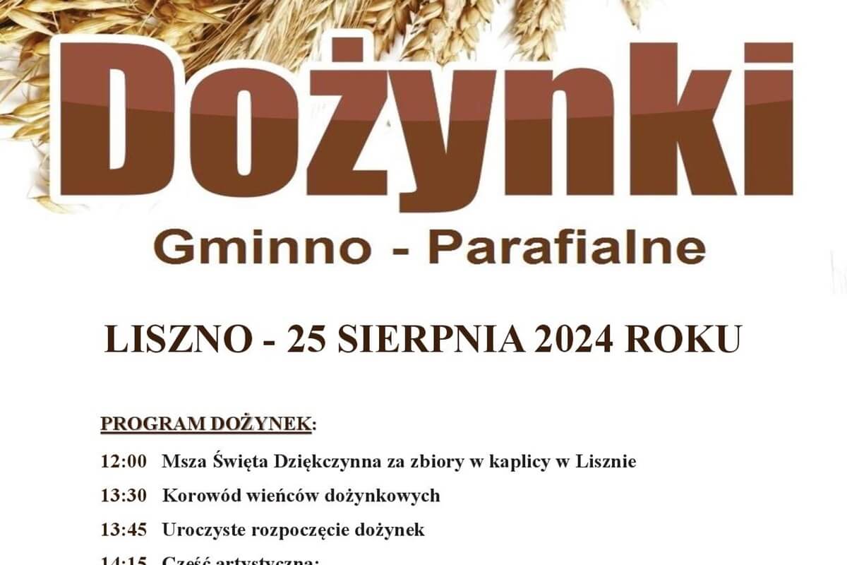 Dożynki w Lisznie 2024