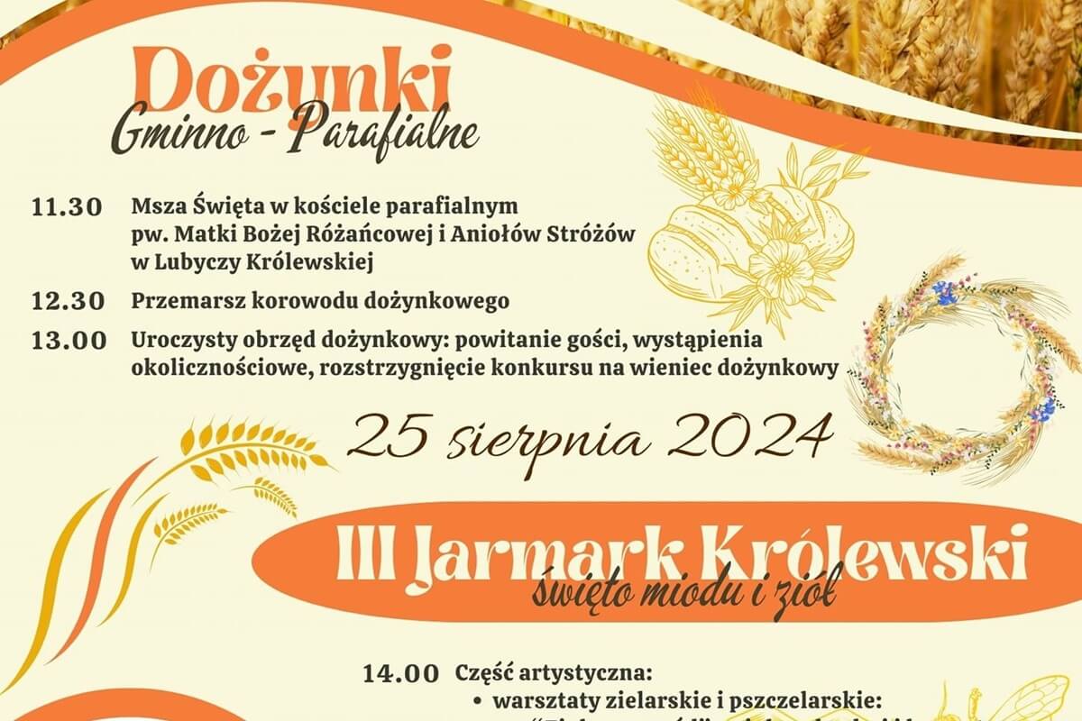 Dożynki w Lubyczy Królewskiej 2024