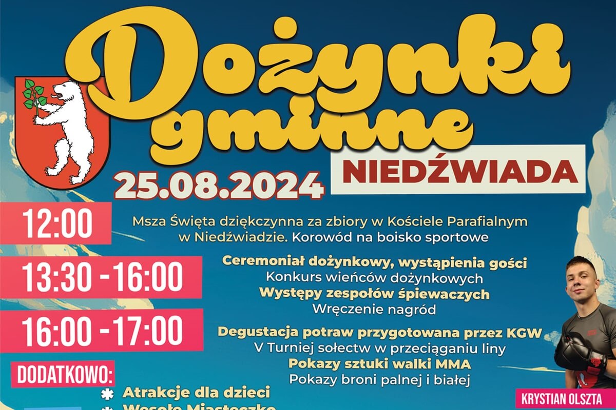 Dożynki w Niedźwiadzie 2024