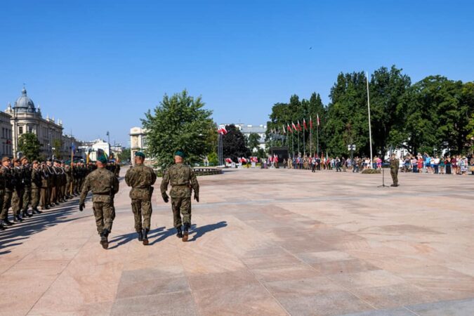 Obchody Święta Wojska Polskiego na Placu Litewskim w Lublinie