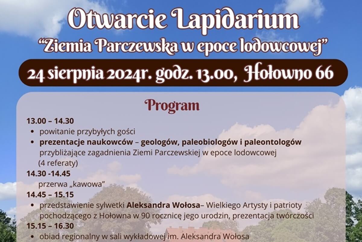 Otwarcie Lapidarium w Hołownie