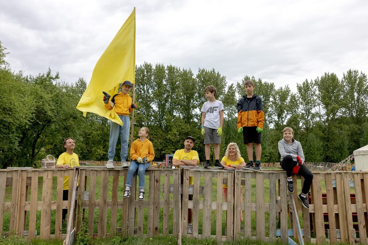 Rezerwat Dzikich Dzieci w Parku Rusałka