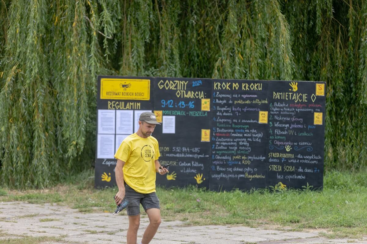 Rezerwat Dzikich Dzieci w Parku Rusałka