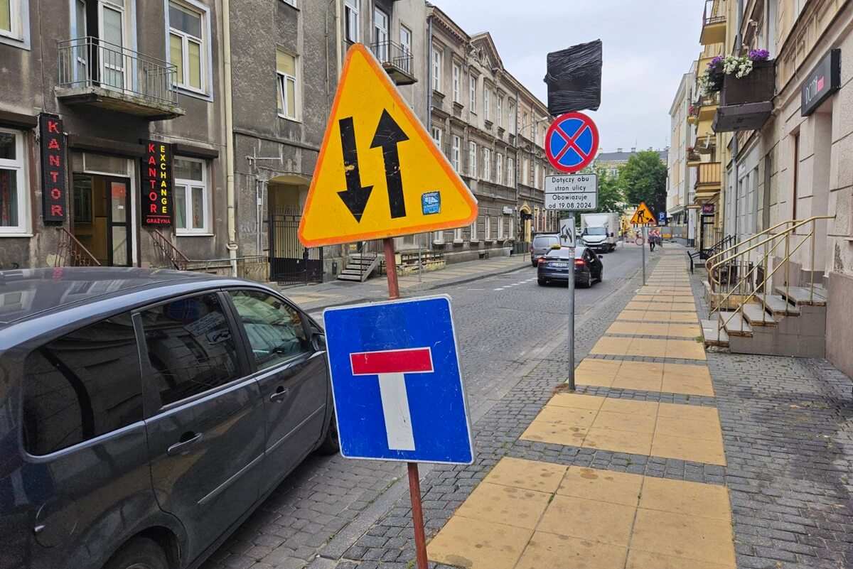 Zmiana organizacji ruchu ana ul. Peowiaków w Lublinie