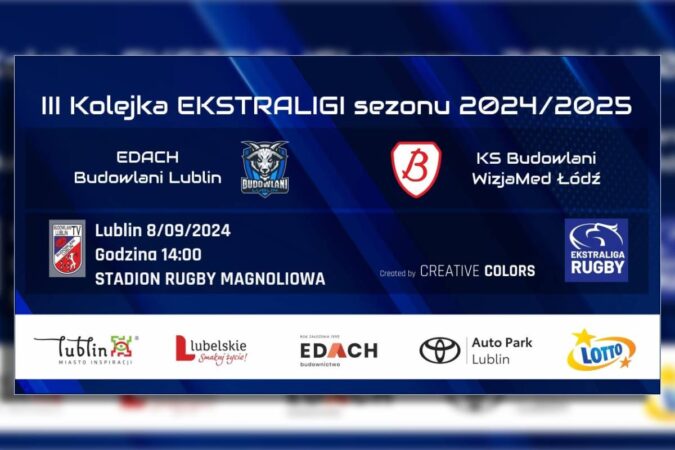 grafika 3. kolejka Ekstraligi Rugby