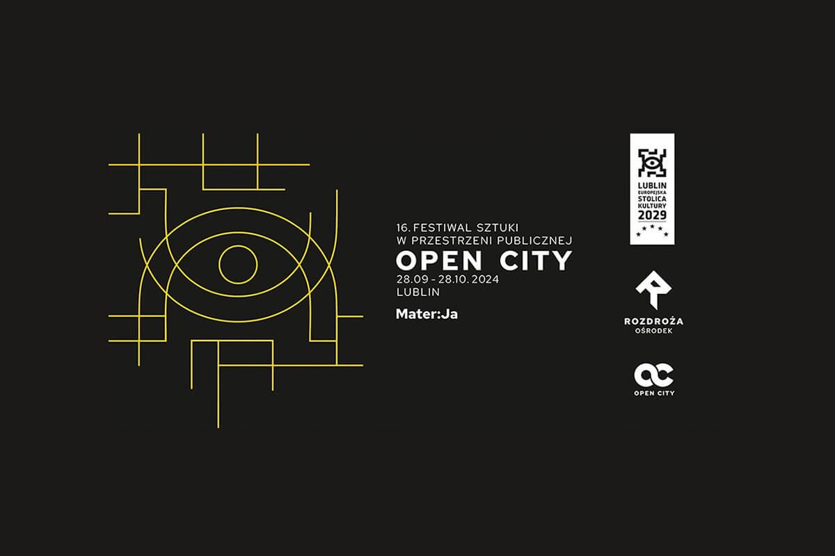 Plakat OPEN CITY - Festiwal Lublin