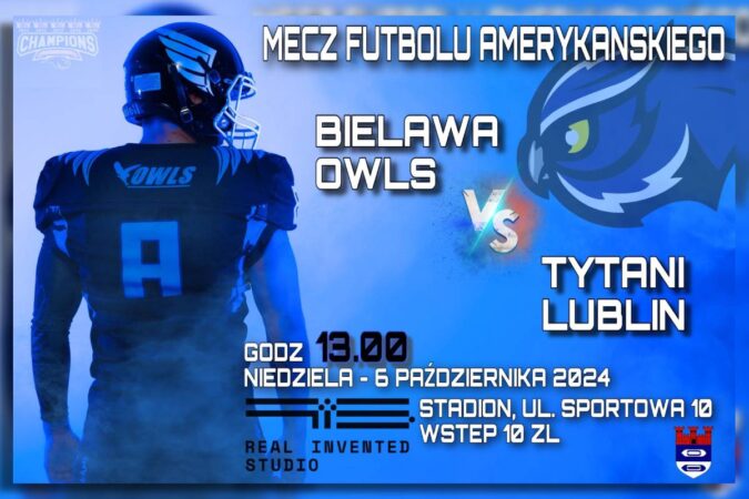 grafika Liga 2024 Bielawa Owls vs Tytani Lublin