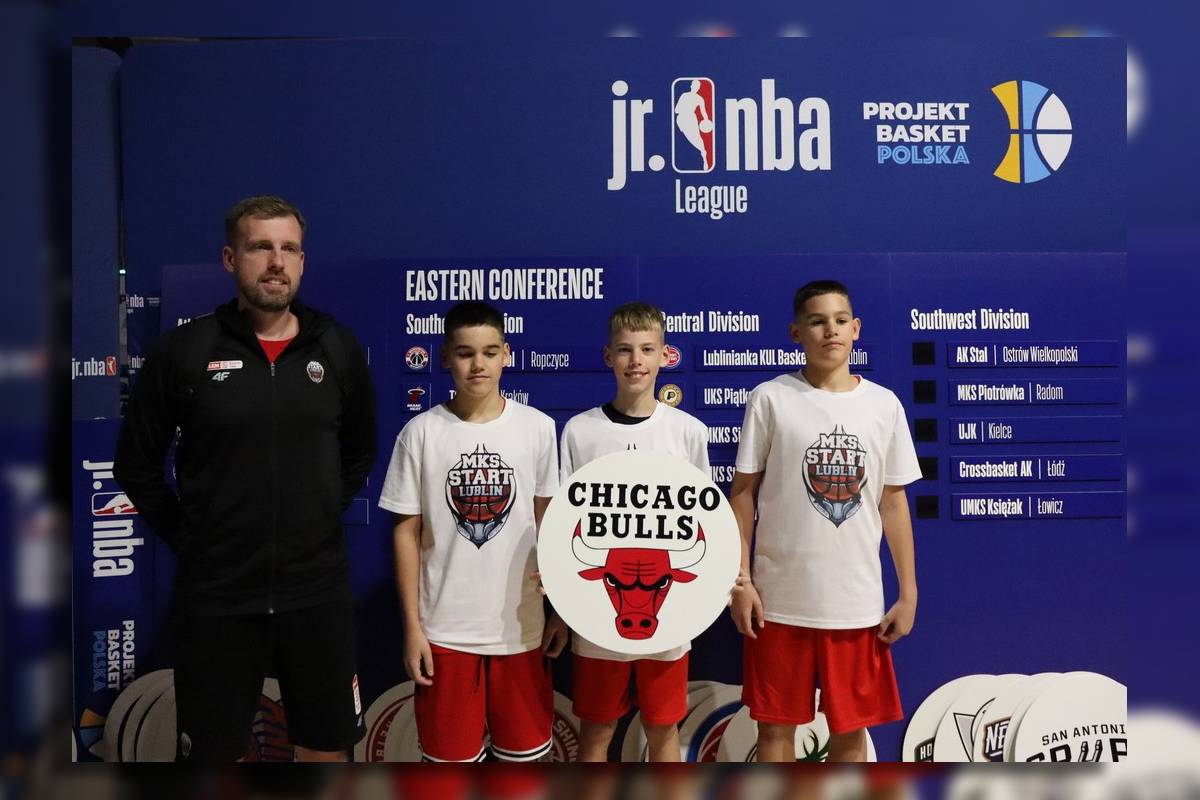 Start Lublin jako Chicago Bulls w Jr. NBA Polska! Początek zmagań już w niedzielę