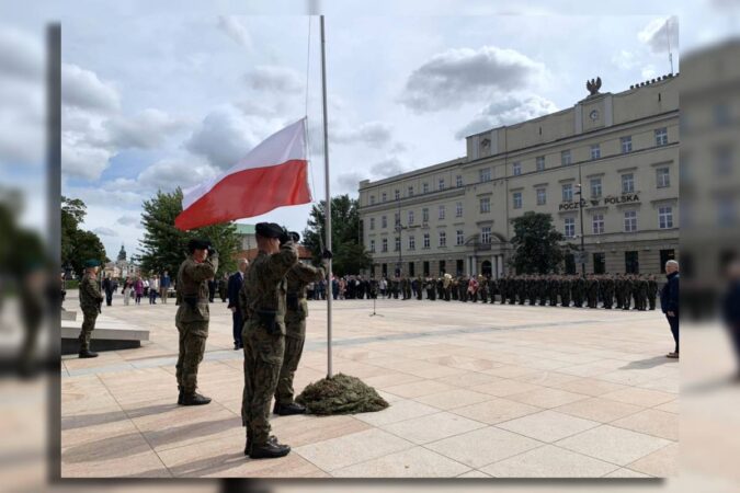 Uroczystości na Placu Litewskim przy Pomniku Nieznanego Żołnierza