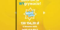 grafika Wygrana mini lotto z 22 września 2024 w Zamościu, ul. M. Reja 21