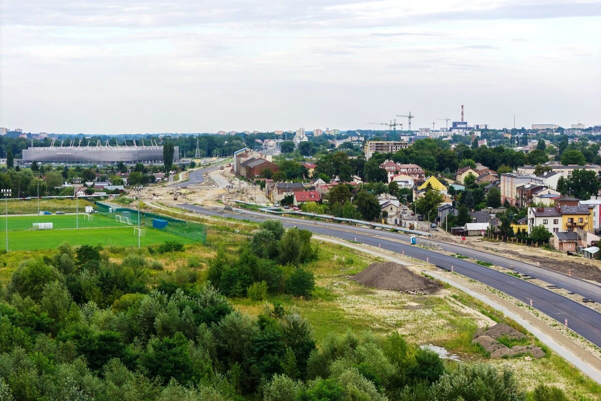 Aktualny postęp na budowie przedłużenia ul. Lubelskiego Lipca '80