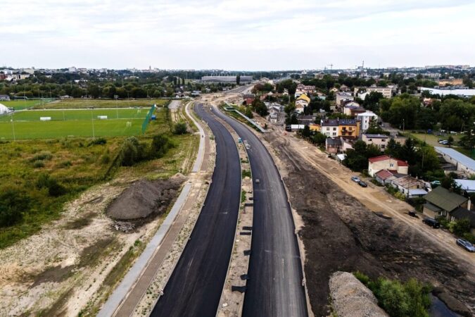 Aktualny postęp na budowie przedłużenia ul. Lubelskiego Lipca '80