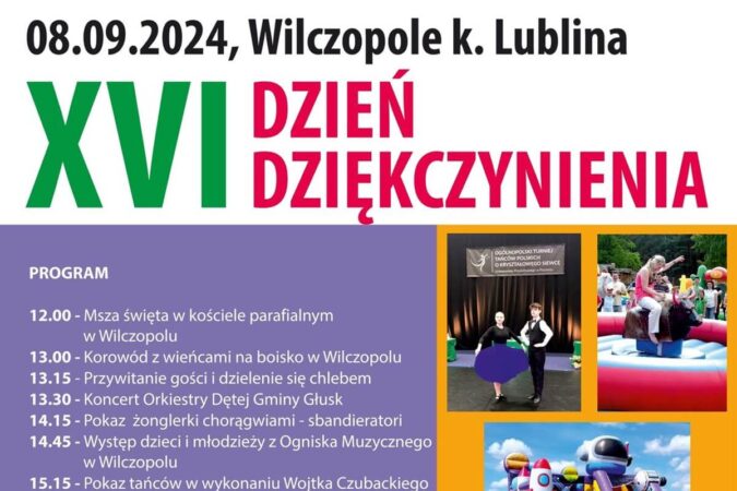 Dzień Dziękczynienia w Wilczopolu 2024