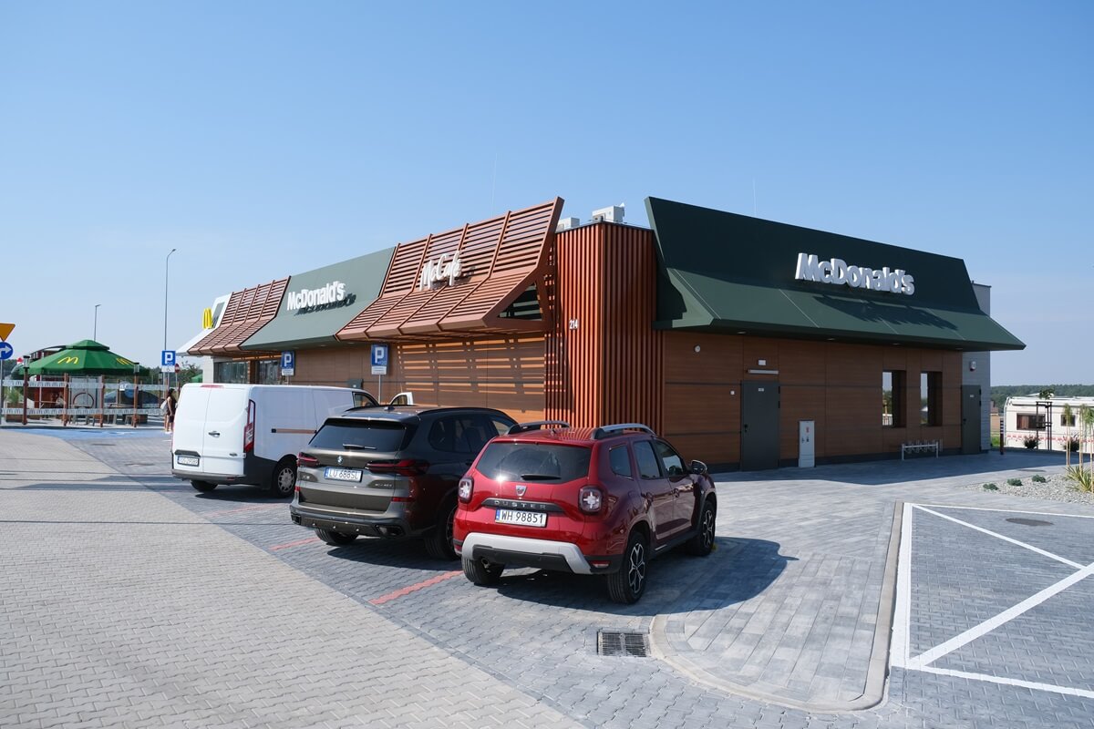 McDonalds na MOP Obroki Zachód przy S19