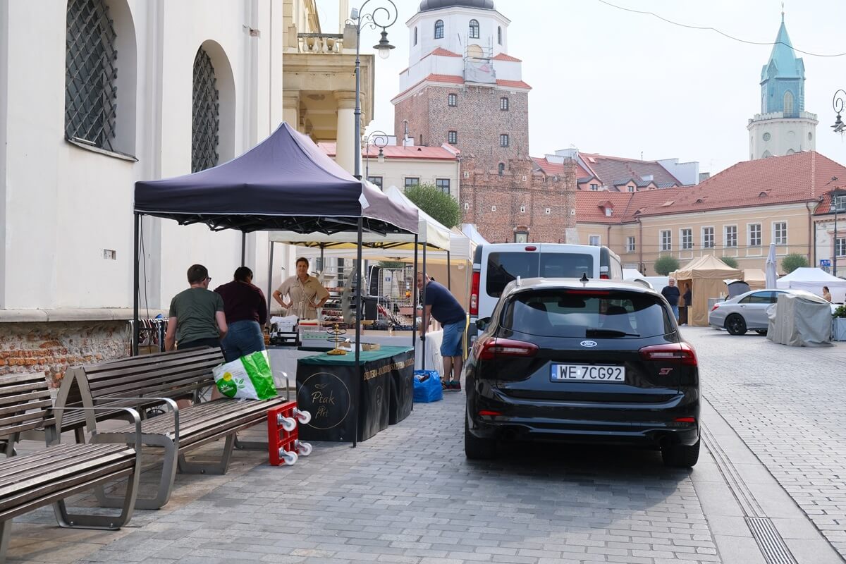 Przygotowania do Jarmarku Inspiracji w ramach trwającego Europejskiego Festiwalu Smaku 2024