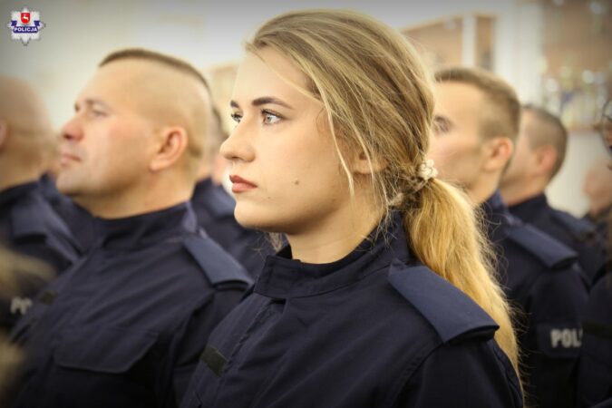 Ślubowanie nowych policjantów w Lublinie