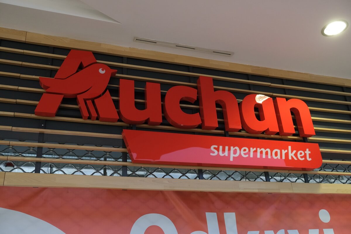 Auchan supermarket w Galerii Olimp