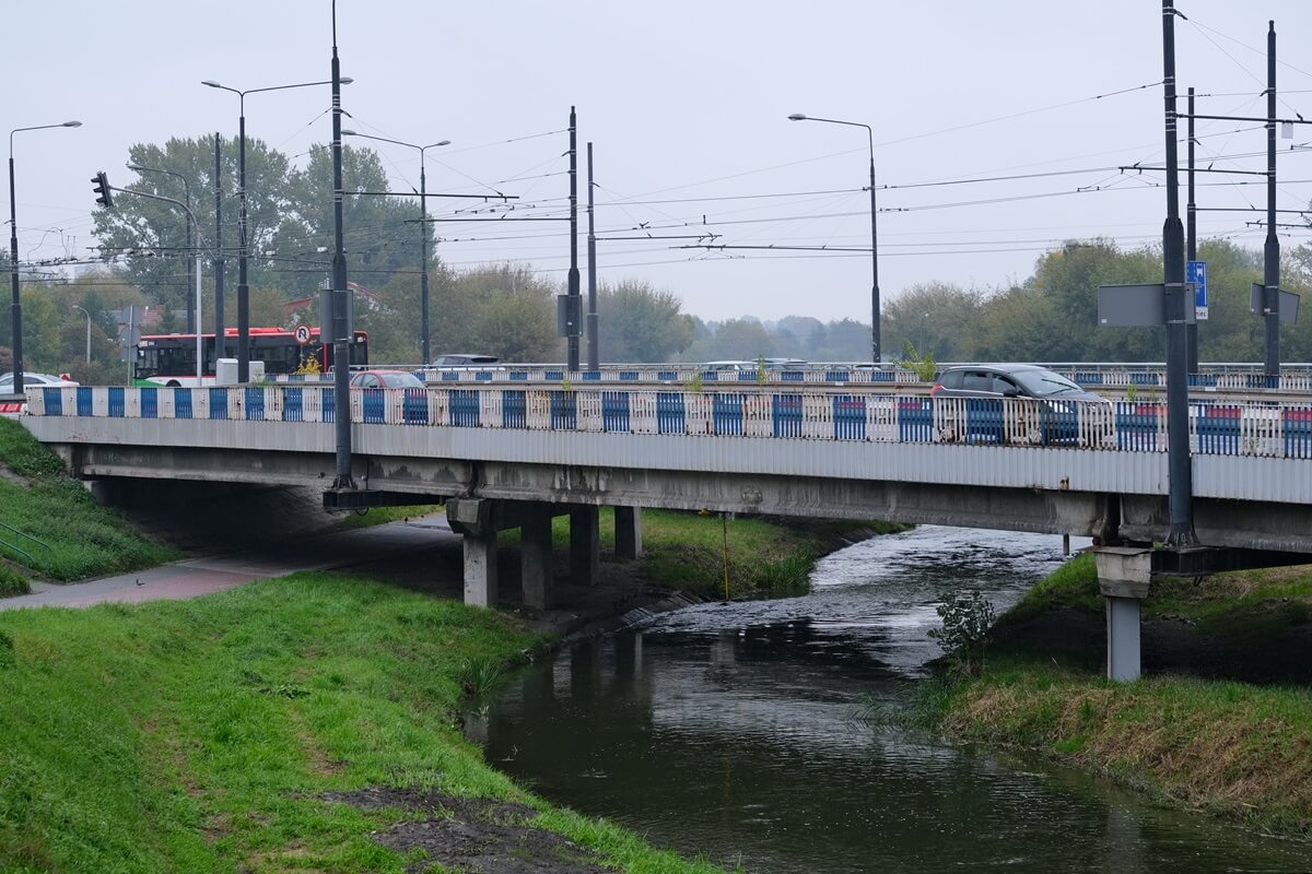 Most na Bystrzycy w ciągu al. Unii Lubelskiej w Lublinie