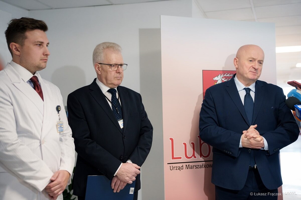 Marszałek Województwa Lubelskiego Jarosław Stawiarski