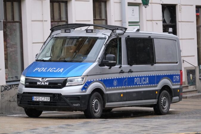 Radiowóz Oddziału Prewencji Policji