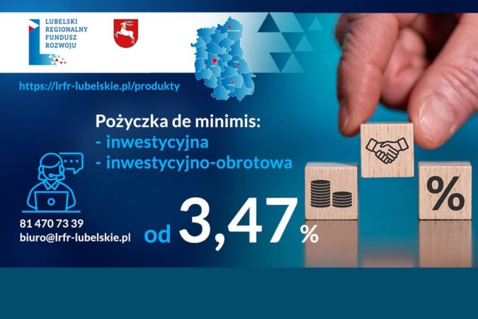 Pomoc de minimis dla woj. lubelskiego