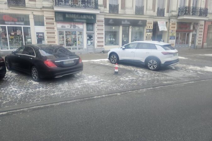 Pachołek w miejscu SPP przy ul. Krakowskie Przedmieście w Lublinie