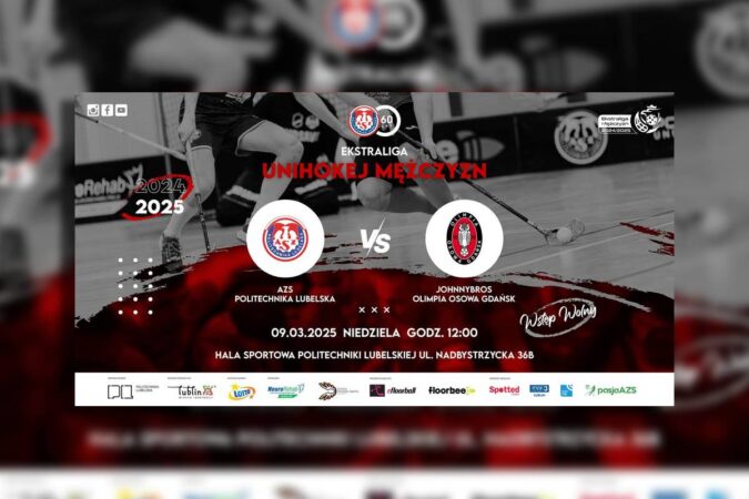 grafika AZS Politechnika Lubelska – JohnnyBros Olimpia Osowa Gdańsk