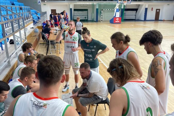 zawodnicy Lublinianka KUL Basketball