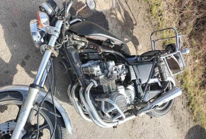 Pijany motocyklista próbował uciec policji
