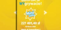 grafika Wygrana Mini Lotto 18 marca 2025 w Łukowie