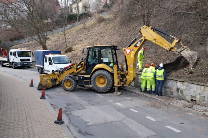 Awaria sieci kanalizacyjnej na ul. Podwale w Lublinie