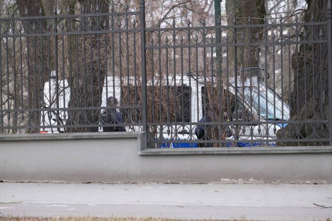Interwencja policji w Ogrodzie Saskim